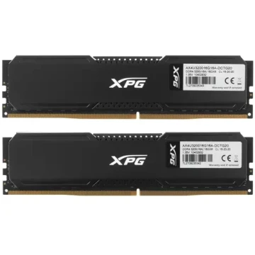Оперативная память 32 Gb 3200 MHz ADATA GAMMIX D20 Grey (AX4U320016G16A-DCTG20)