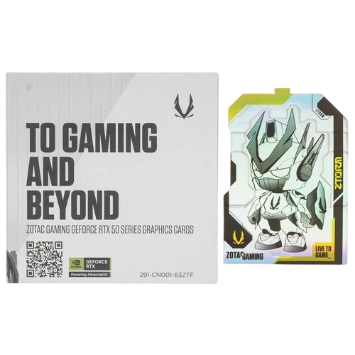 Видеокарта ZOTAC (ZT-B50620H-10M) GeForce RTX 5060 Ti 16GB Twin Edge OC