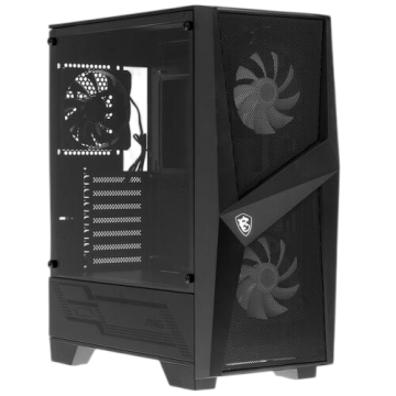 Компьютерный корпус MSI MAG FORGE 100R ARGB Fan TG (306-7G03R21-809)