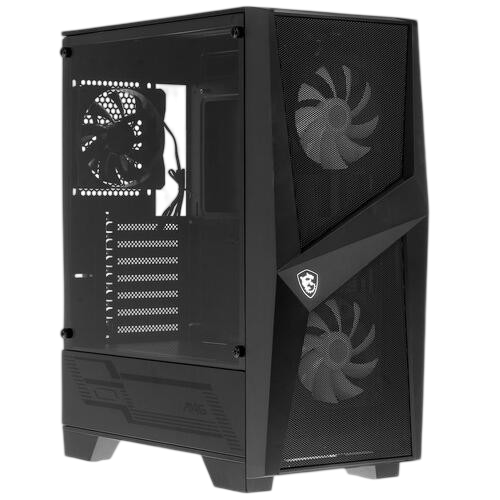 Компьютерный корпус MSI MAG FORGE 100R ARGB Fan TG (306-7G03R21-809)