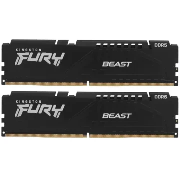 Оперативная память 16 Gb 4800 MHz Kingston FURY BEAST Black (KF548C38BBK2-16)