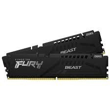 Оперативная память 16 Gb 4800 MHz Kingston FURY BEAST Black (KF548C38BBK2-16)