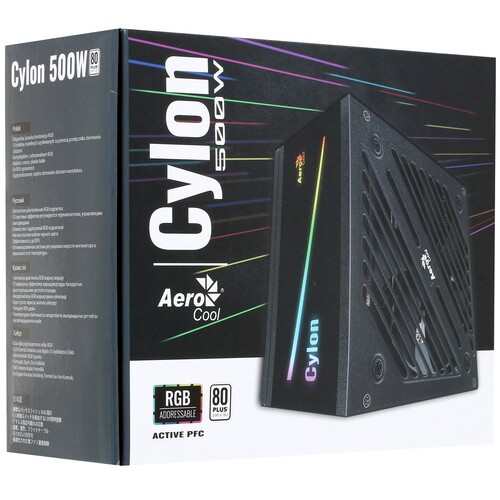 Блок питания Aerocool 500W Cylon