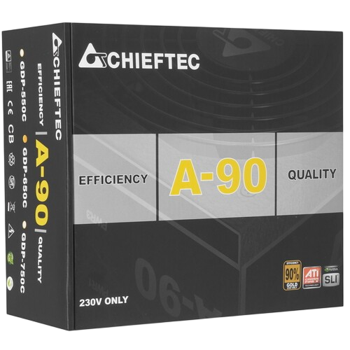 Блок питания Chieftec 650W A-90 (GDP-650C)