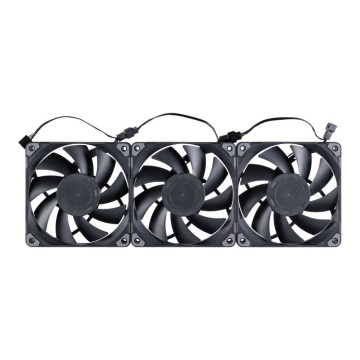 Комплект вентиляторов для корпуса PHANTEKS M25 PWM Black PH-F120M25_PWM_BBK01_3P_RU