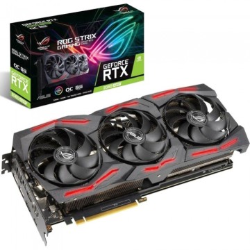 Видеокарта ASUS (ROG-STRIX-RTX2060-O6G-EVO-GAMING) GrForce RTX2060, HDMI*2, DP*2, 6G, D6