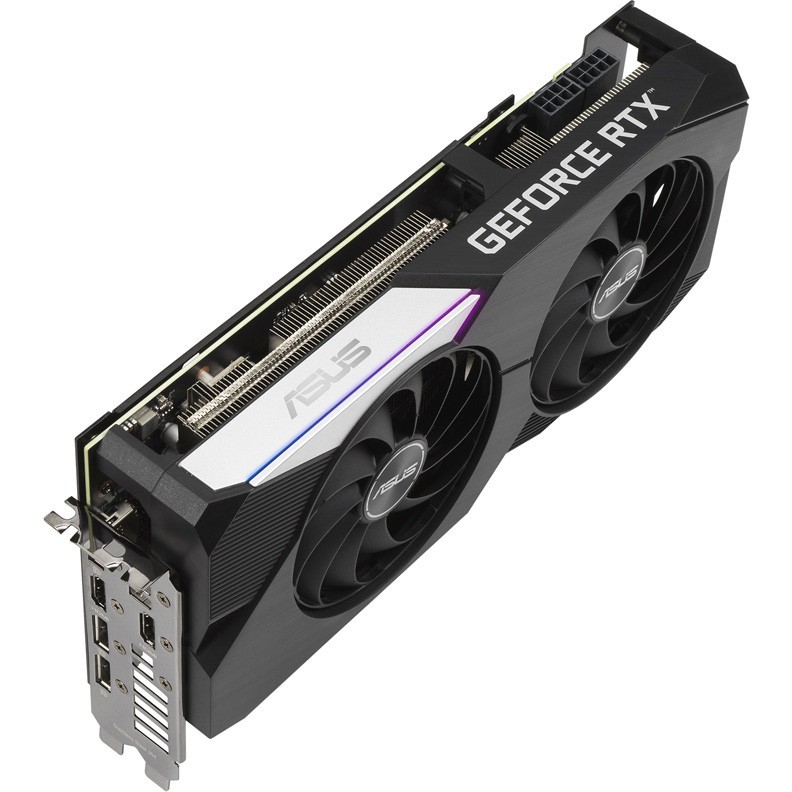 Видеокарта ASUS (DUAL-RTX3070-O8G) GeForce RTX 3070 8GB DUAL OC