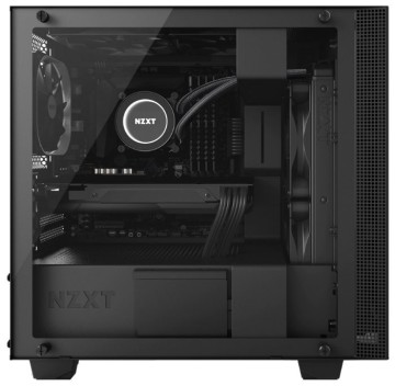 Компьютерный корпус NZXT H400 Black CA-H400B-B1