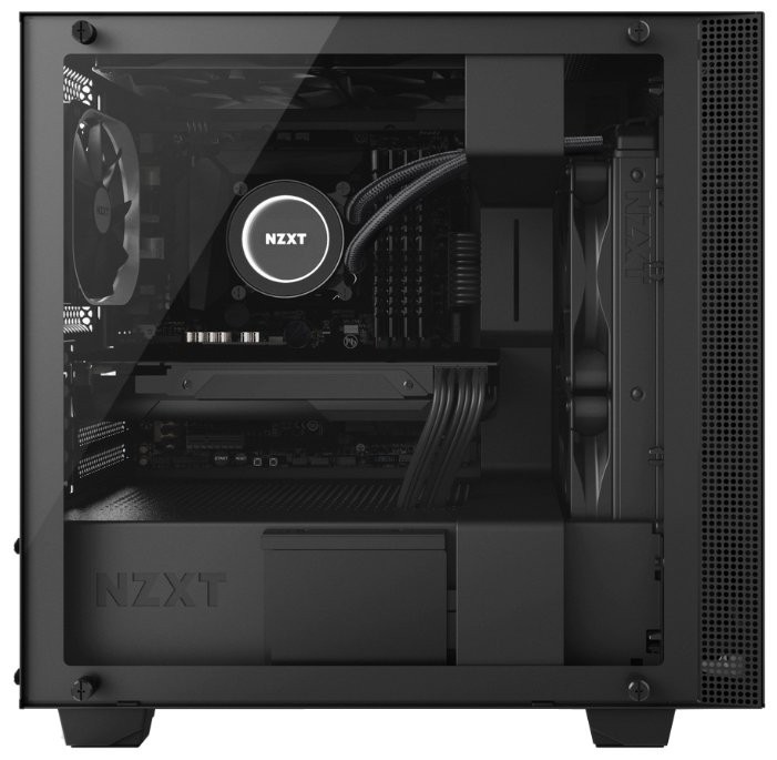 Компьютерный корпус NZXT H400 Black CA-H400B-B1