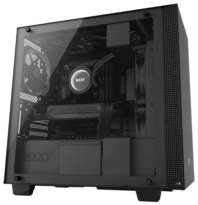 Компьютерный корпус NZXT H400 Black CA-H400B-B1