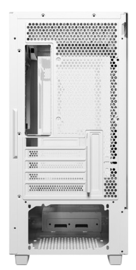 Компьютерный корпус Powercase VISION Micro M TG White (CVMMW-L0)