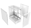 Компьютерный корпус Powercase VISION Micro M TG White (CVMMW-L0)
