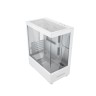 Компьютерный корпус Powercase VISION Micro M TG White CVMMW-L0