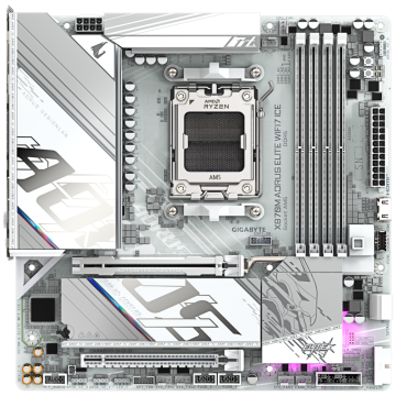 Материнская плата Gigabyte X870M AORUS ELITE WIFI7 ICE