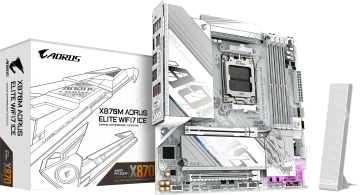 Материнская плата Gigabyte X870M AORUS ELITE WIFI7 ICE
