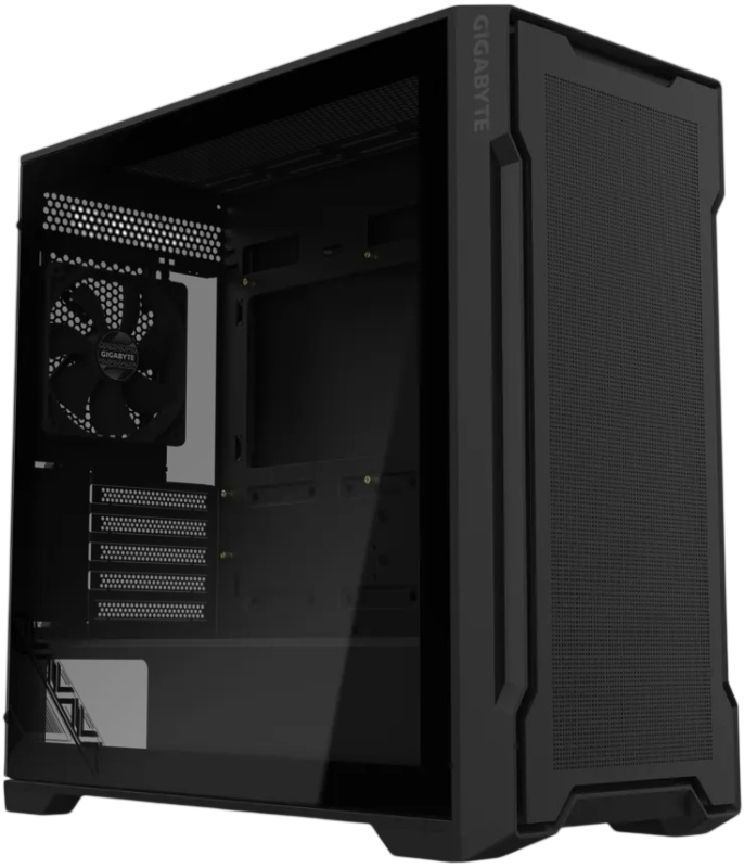 Компьютерный корпус Gigabyte C102G TG Black (GB-C102G)