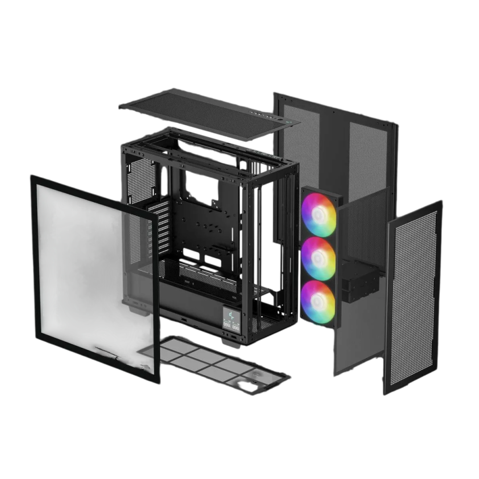 Компьютерный корпус Deepcool MORPHEUS TG RGB (R-MORPHEUS-BKAPA1-G-1)