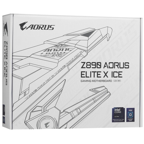 Материнская плата Gigabyte Z890 AORUS ELITE X ICE
