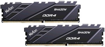 Оперативная память 16 Gb 3200 MHz NETAC SHADOW Gray (NTSDD4P32DP-16E)