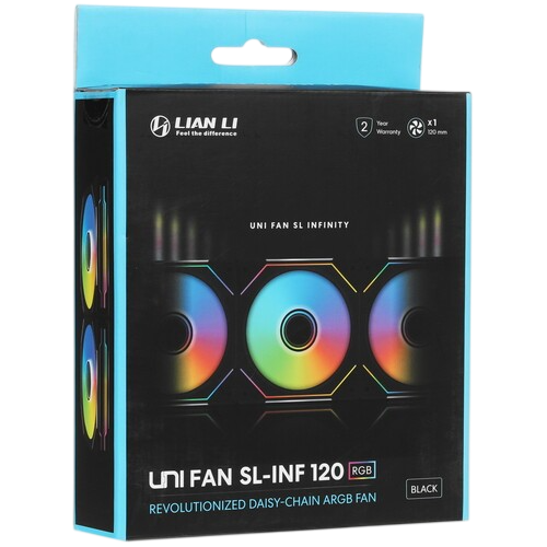 Вентилятор для корпуса Lian Li UNI FAN SL-INF 120 ARGB Black (G99.12SLIN1B.R0)