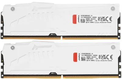 Оперативная память 64 Gb 5600 MHz Kingston FURY Beast AMD RGB White (KF556C36BWEAK2-64)