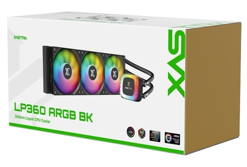 Система жидкостного охлаждения для процессора XASTRA LP360 ARGB BK Black (LP360-BKAFXX-GL)