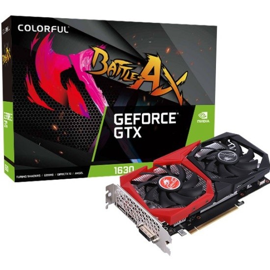 Видеокарта Colorful (GTX 1630 NB 4GD6-V) GeForce GTX 1630 4Gb NB V
