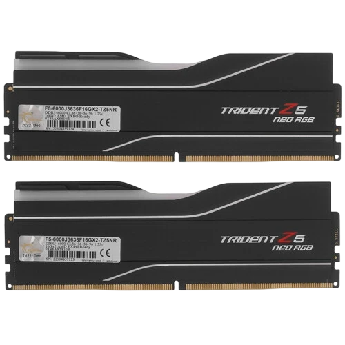 Оперативная память 32 Gb 6000 MHz G.Skill TRIDENT Z NEO RGB (F5-6000J3636F16GX2-TZ5NR)