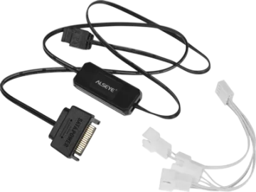 Вентилятор для корпуса ALSEYE RGB M120-PWA KIT PWM
