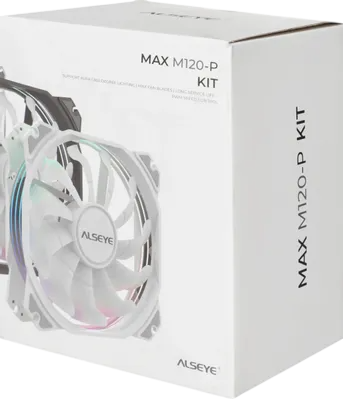Вентилятор для корпуса ALSEYE RGB M120-PWA KIT PWM