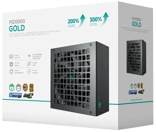 Блок питания Deepcool 1000W GAMERSTORM PQ1000G 16 Pin (PCIe 5.0 Connector Cable Details)