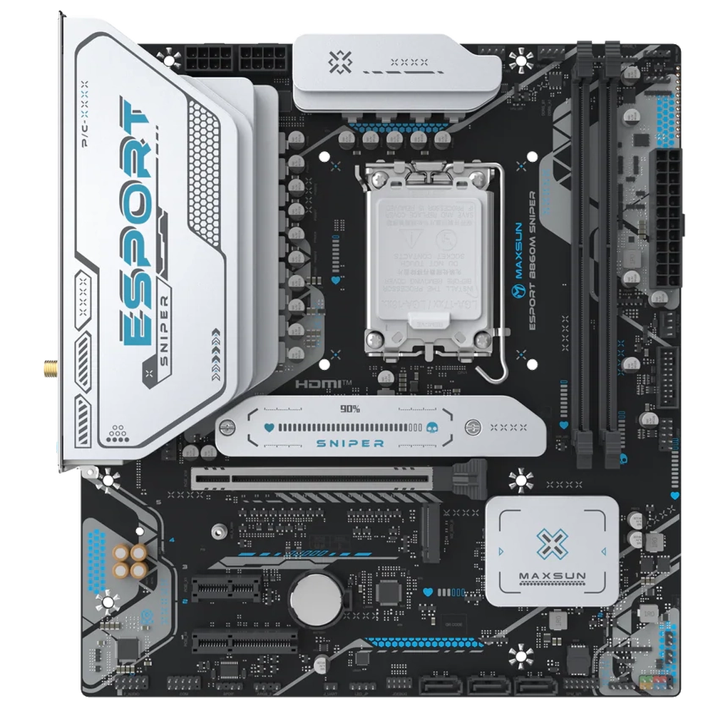 Материнская плата MaxSun MS-eSport B860M SNIPER WIFI (6940709661246)