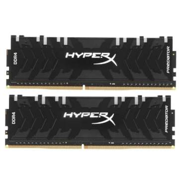 Оперативная память 16 Gb 3200 MHz Kingston HYPERX PREDATOR RGB (HX432C16PB3AK2/16)