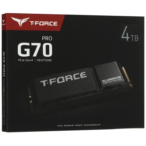 Твердотельный накопитель TeamGroup 4000 Gb T-FORCE G70 PRO (TM8FFH004T0C128)