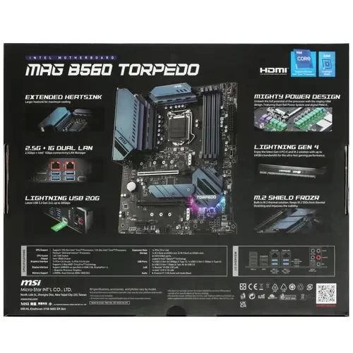 Материнская плата MSI MAG B560 TORPEDO