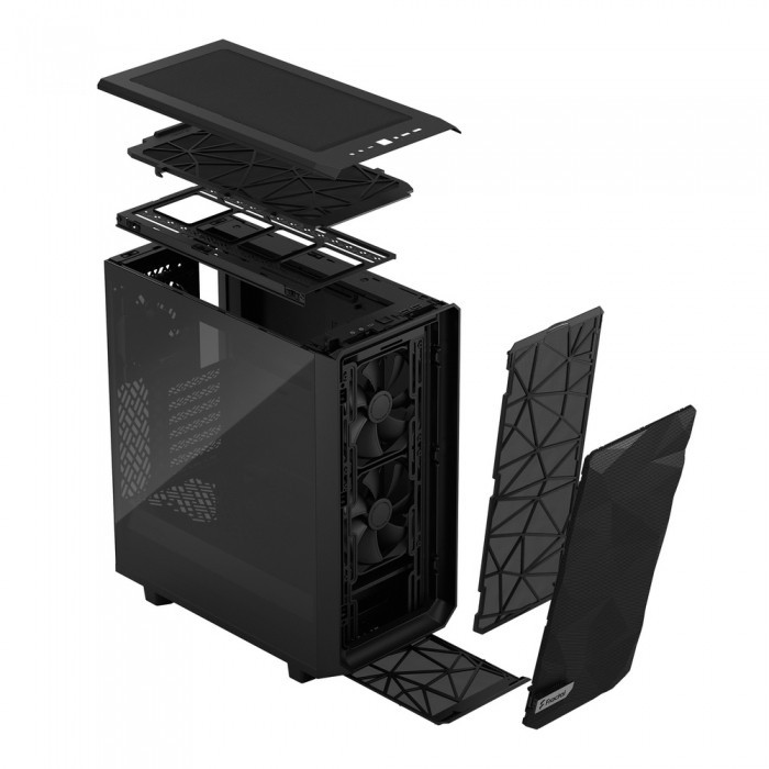 Компьютерный корпус Fractal Design MESHIFY 2 Compact TG LIGHT Tint Black FD-C-MES2C-03