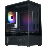 Компьютерный корпус XASTRA Q300M 5ARGB-C6 Black (Q300M-5FC12A-C6)