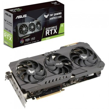 Видеокарта ASUS (TUF-RTX3090-24G-GAMING) GeForce RTX 3090 24GB TUF GAMING 90YV0FD0-M0NM00