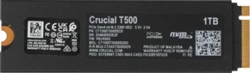 Π’Π²Π΅ΡΠ΄ΠΎΡΠ΅Π»ΡΠ½ΡΠΉ Π½Π°ΠΊΠΎΠΏΠΈΡΠ΅Π»Ρ CRUCIAL 1000 Gb T500 (CT1000T500SSD5)