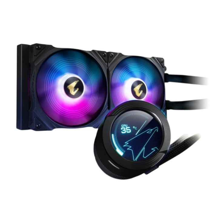 Система жидкостного охлаждения для процессора Gigabyte AORUS WATERFORCE X 280 GP-AWATERFORCEX280 ARGB