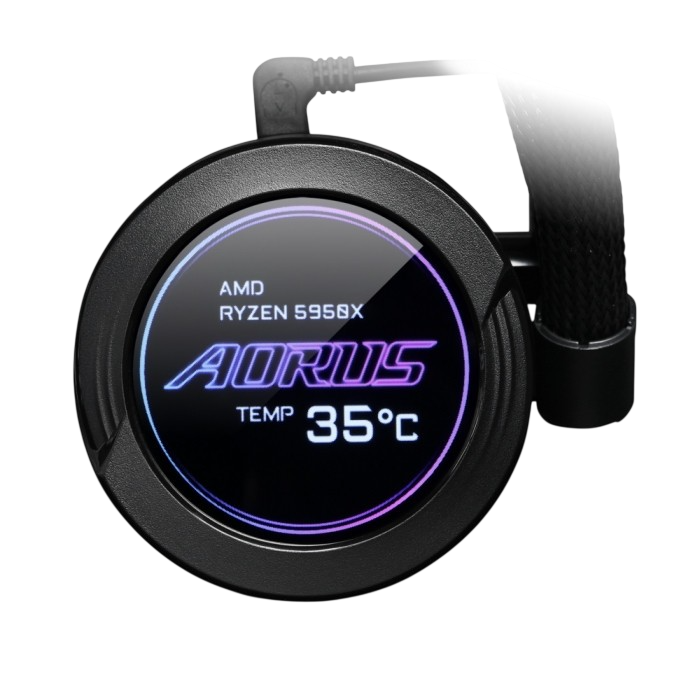 Система жидкостного охлаждения для процессора Gigabyte AORUS WATERFORCE X 280 GP-AWATERFORCEX280 ARGB