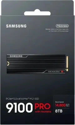 Твердотельный накопитель 8000 Gb Samsung 9100 PRO (MZ-VAP8T0CW)