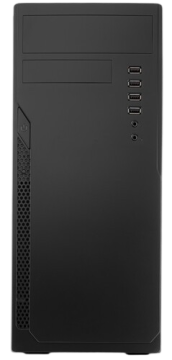 Компьютерный корпус Foxline Black (FL-301-FZ450R-U32) 450W
