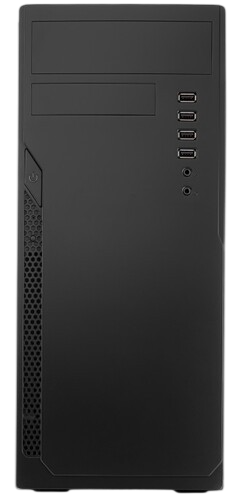 Компьютерный корпус Foxline Black (FL-301-FZ450R-U32) 450W