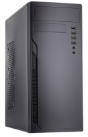 Компьютерный корпус Foxline Black (FL-301-FZ450R-U32) 450W
