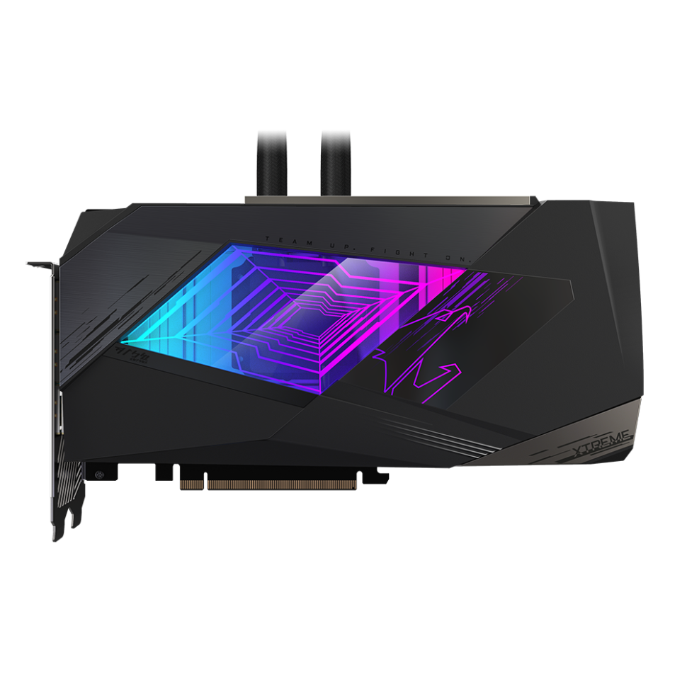 Видеокарта GIGABYTE (GV-N3080AORUSX W-10GD) GeForce RTX 3080 10GB AORUS XTREME WATERFORCE 10G