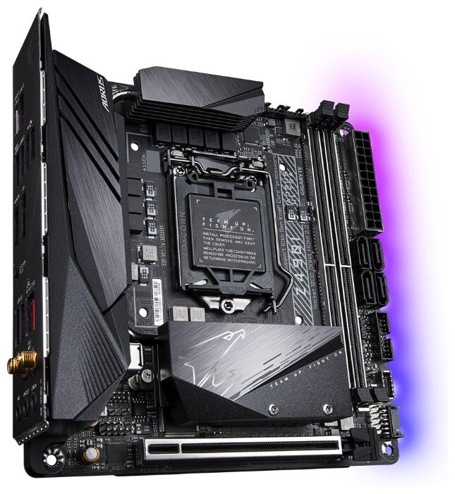 Материнская плата GIGABYTE Z490I AORUS ULTRA