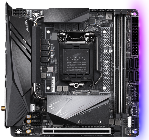 Материнская плата GIGABYTE Z490I AORUS ULTRA