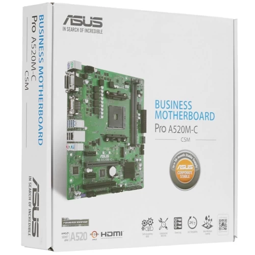 Материнская плата ASUS PRO A520M-C/CSM