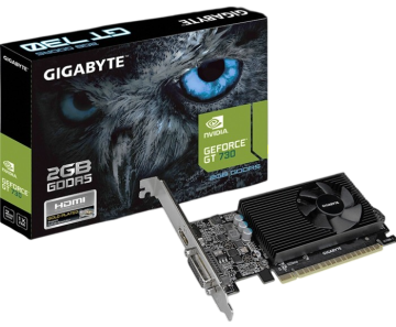 Видеокарта Gigabyte (GV-N730D5-2GL) GeForce GT 730 LP 2GB